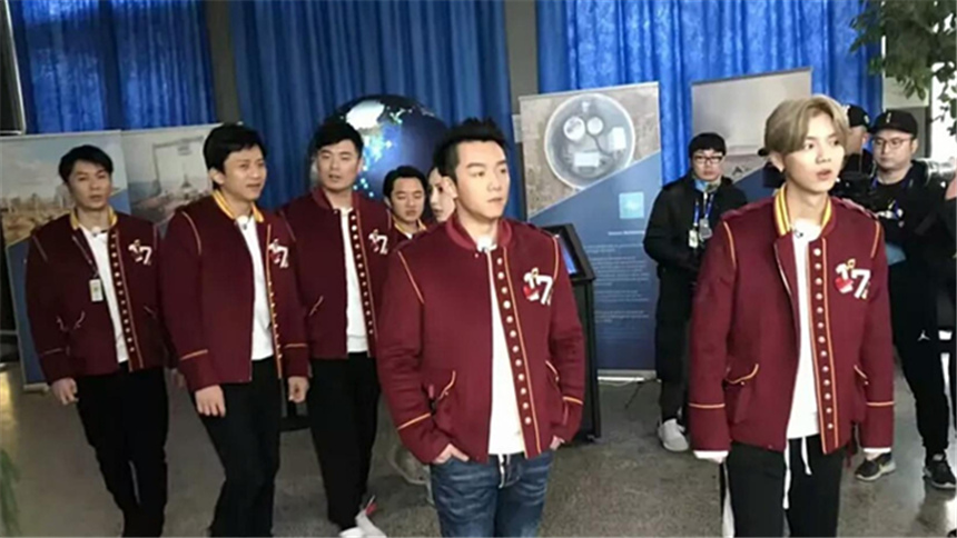 鹿晗最新综艺路透：维也纳之行，很有礼貌的鹿boss，一直在点头回应