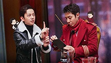 撒贝宁何炅角逐谐音梗之王