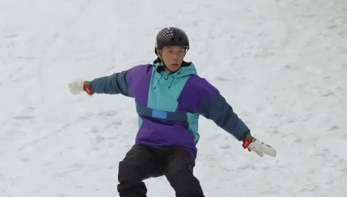 肖杰智慧型育儿 与儿子PK滑雪假摔3次